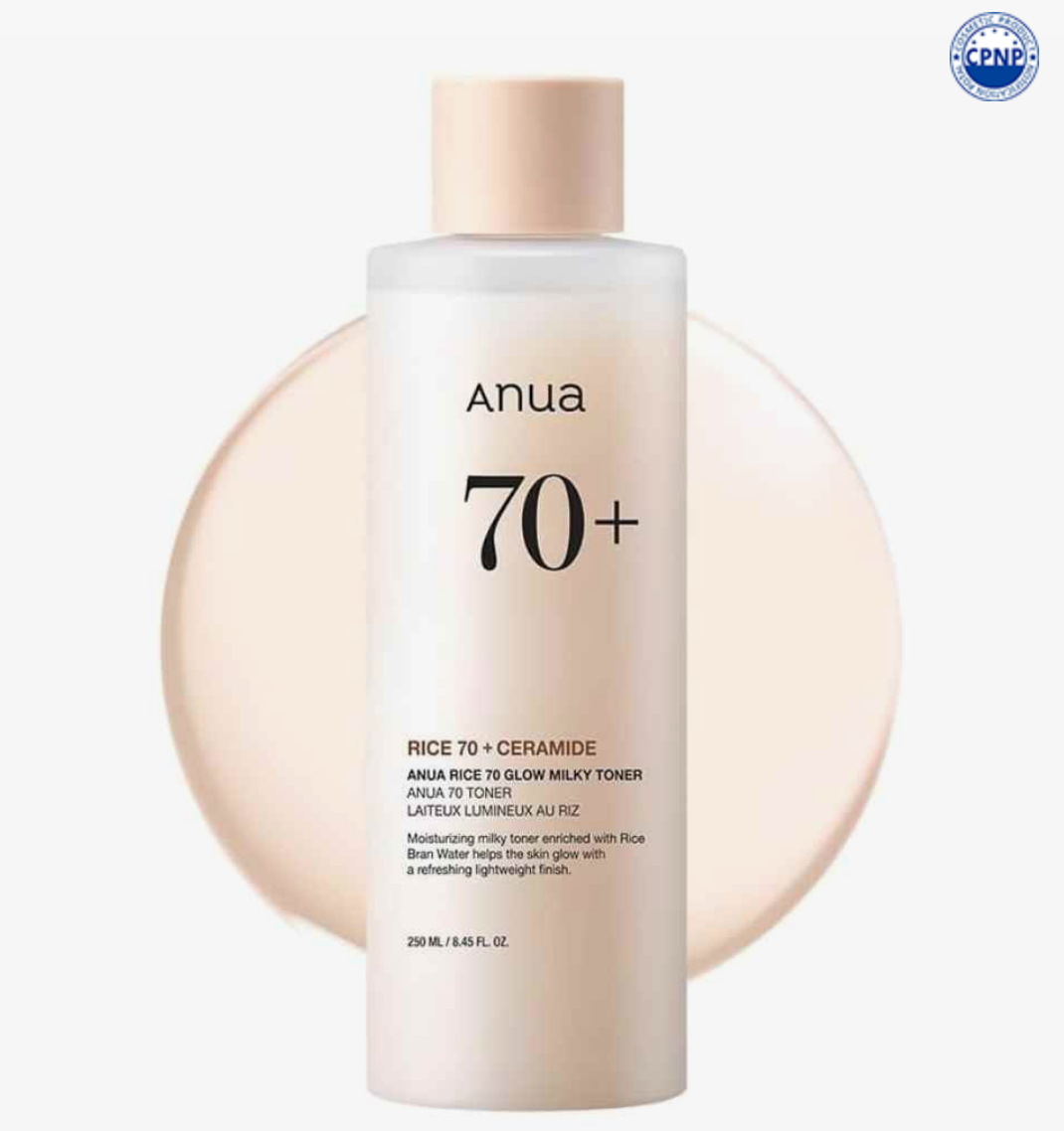 Anua – Rice 70 Glow Milky Toner – 250ml