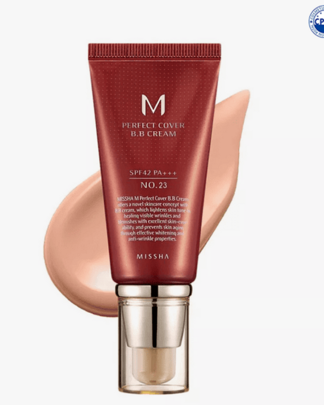 Missha – M Perfect Cover B.B Cream, SPF 42 PA+++, 50ml