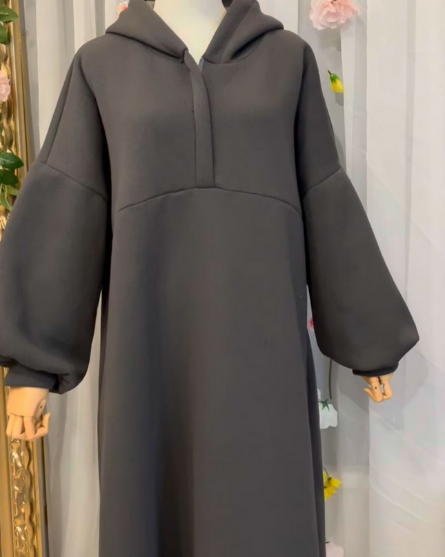 Thermo-Hoodie Abaya * 135 cm
