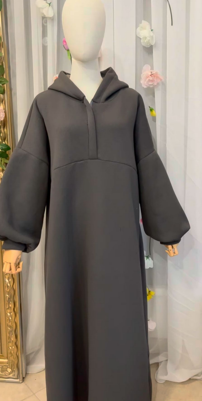 Thermo-Hoodie Abaya * 135 cm