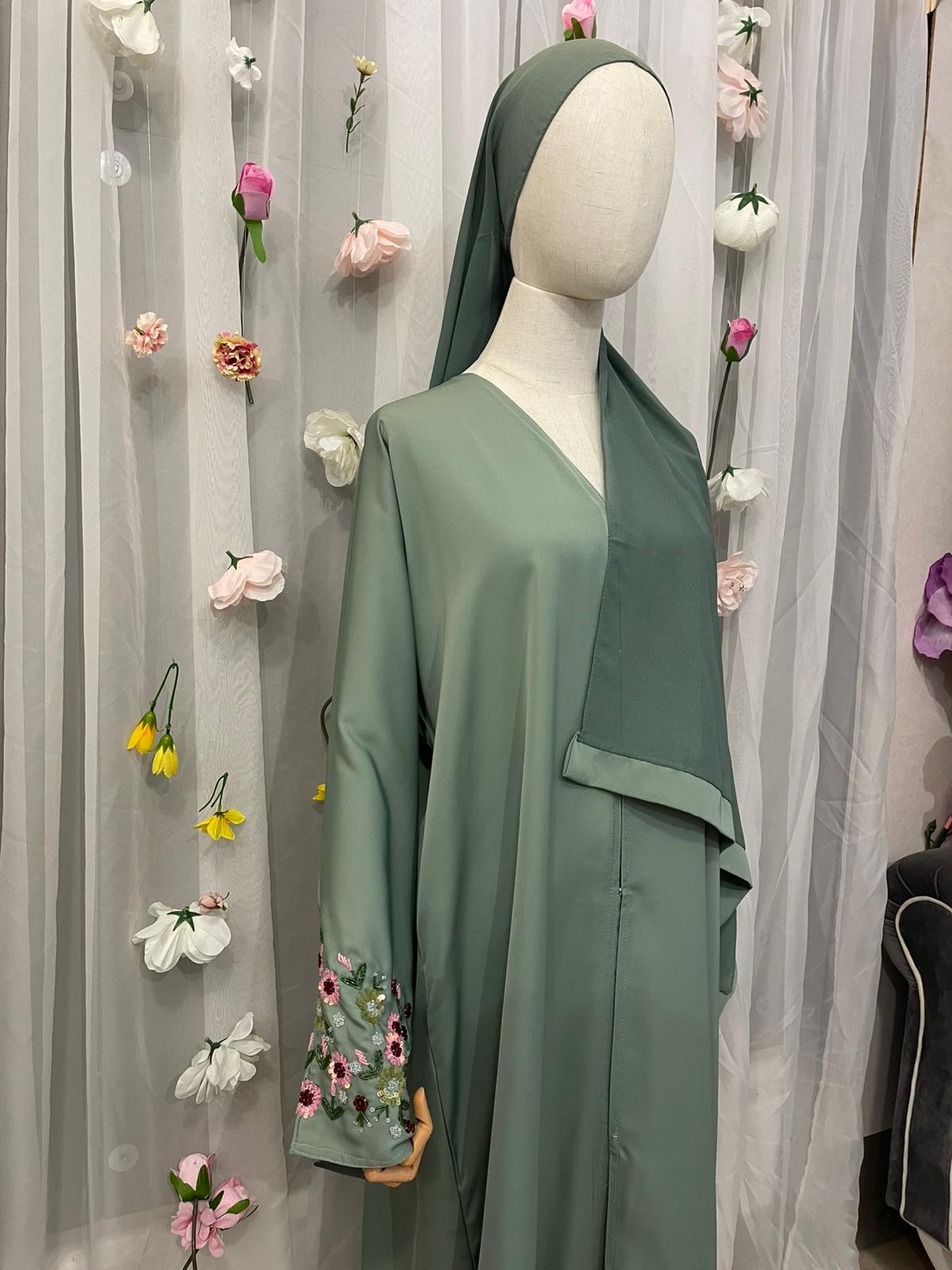 Abaya BAHAR Mint