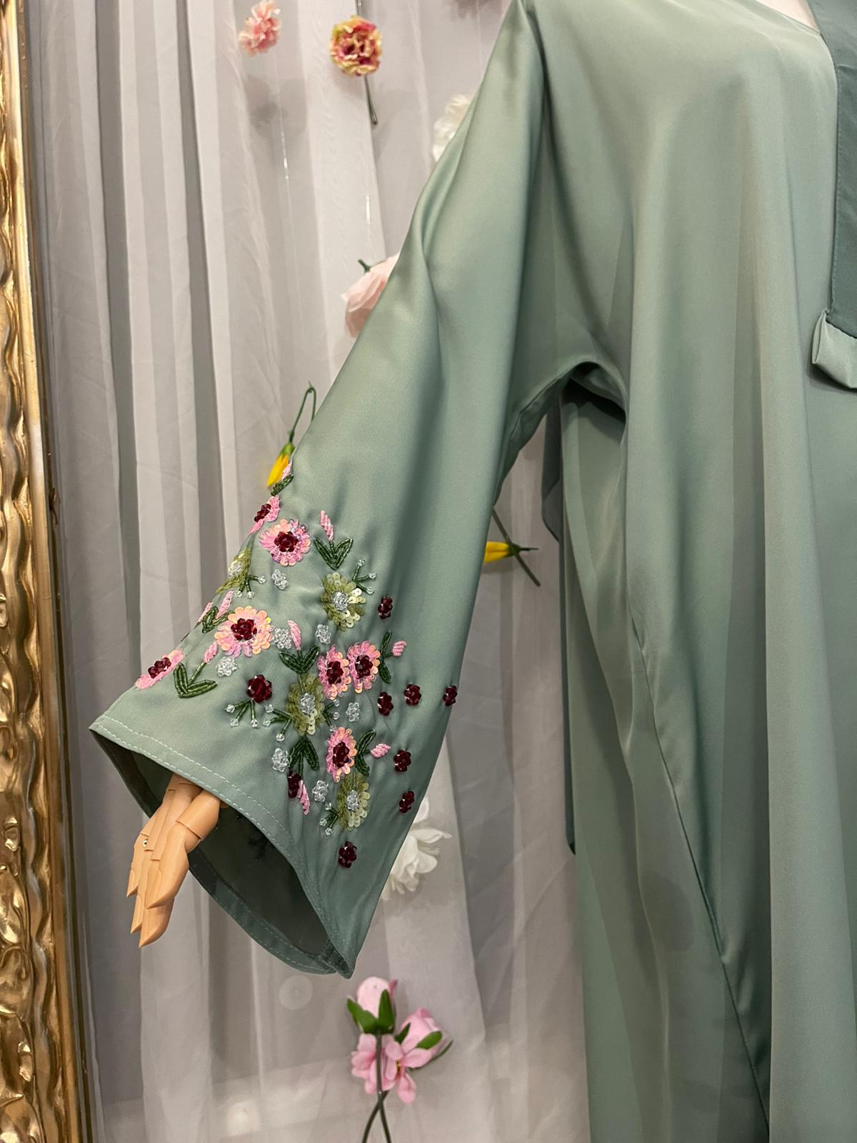 Abaya BAHAR Mint