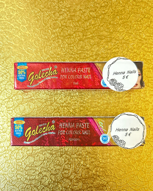 Henna für die Nägel