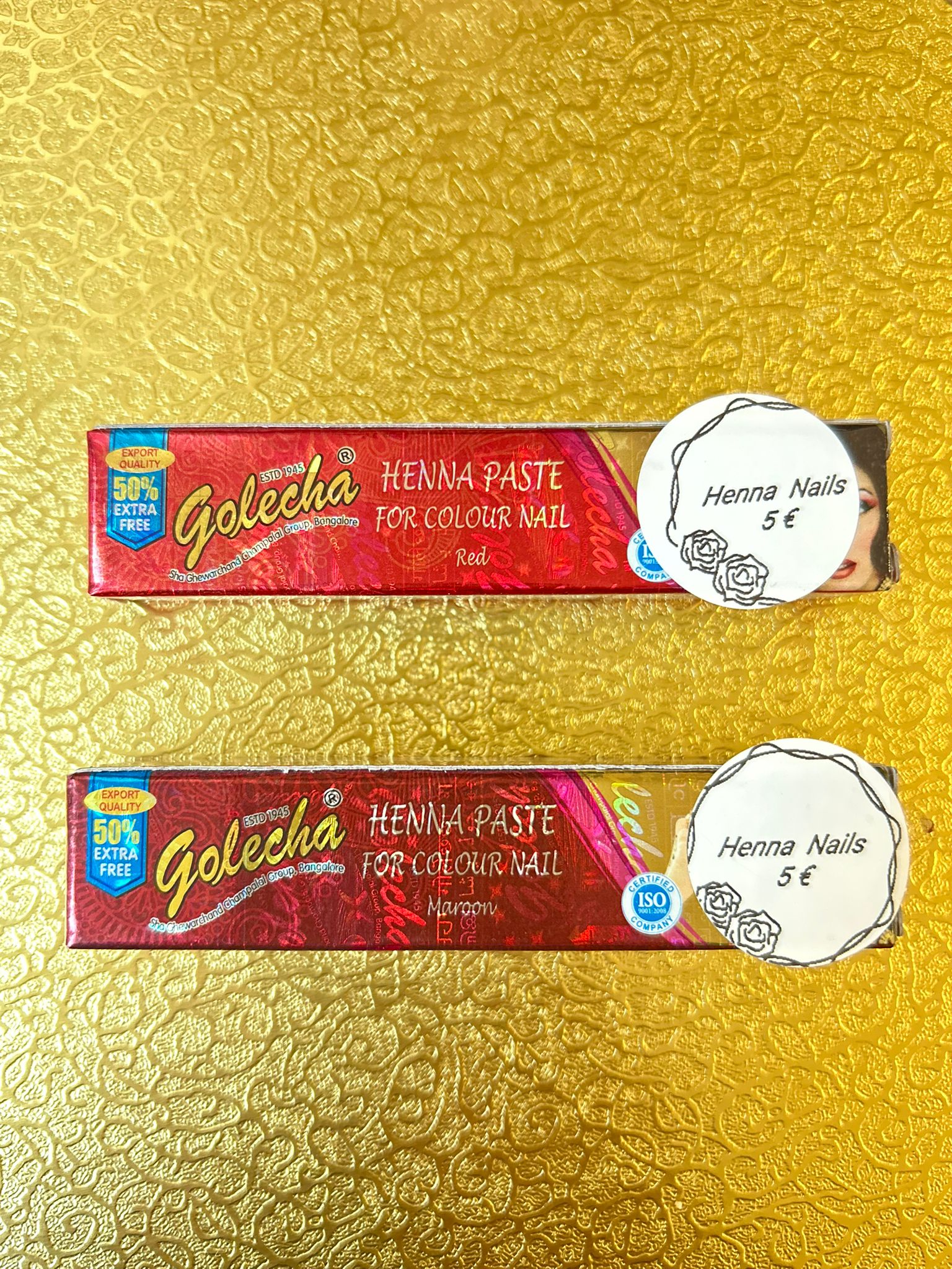 Henna für die Nägel