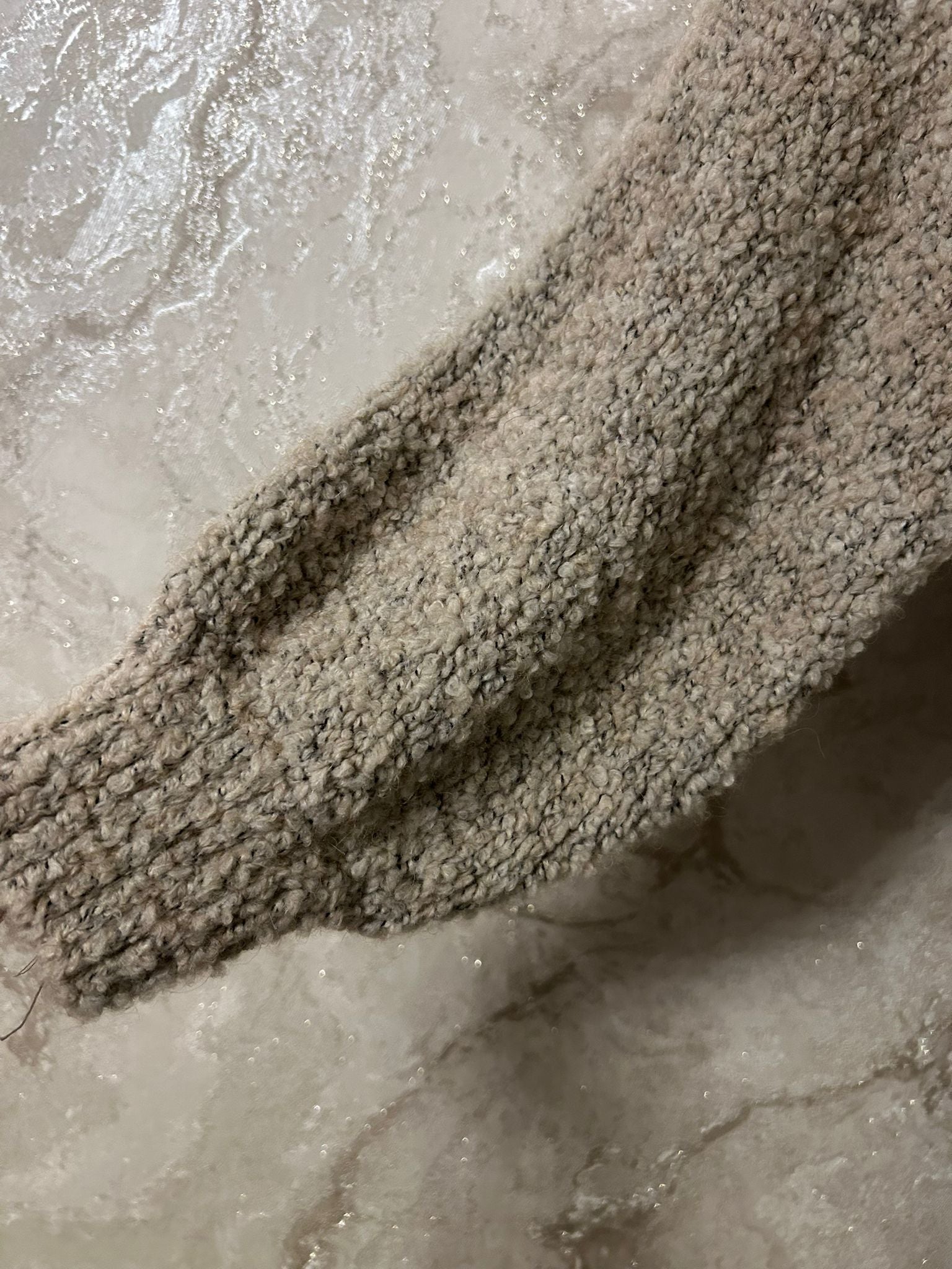 Strickkleid mit Knöpfen