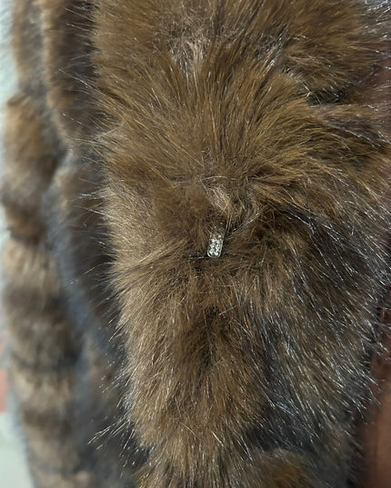 Luxury Soft-Fur Jacke I Marroni