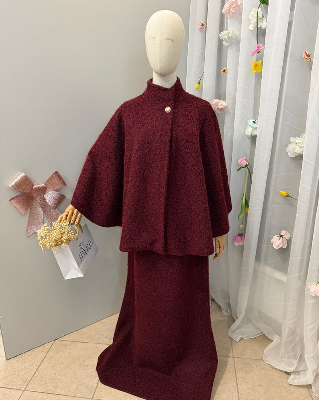 Zweiteiler Rock & Poncho