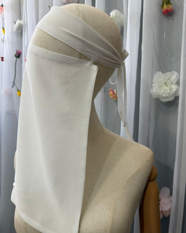 Niqab Weiß