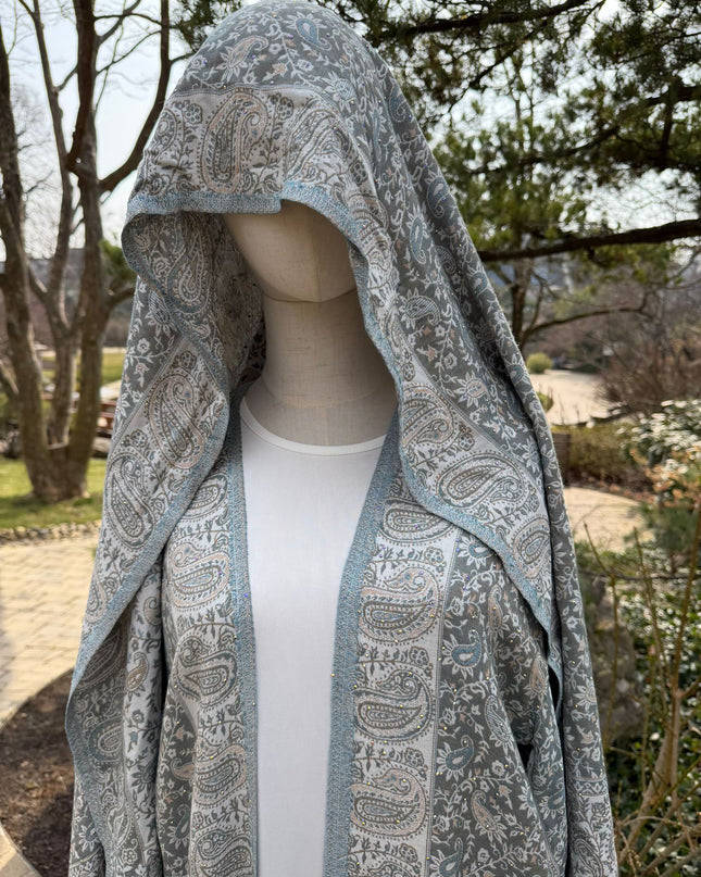 Khaki Pashmina / 150 cm