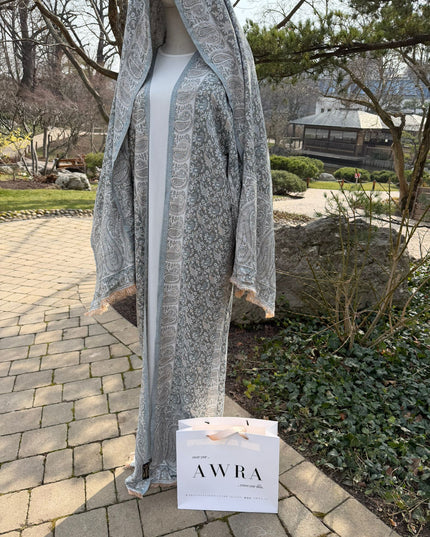 Khaki Pashmina / 150 cm