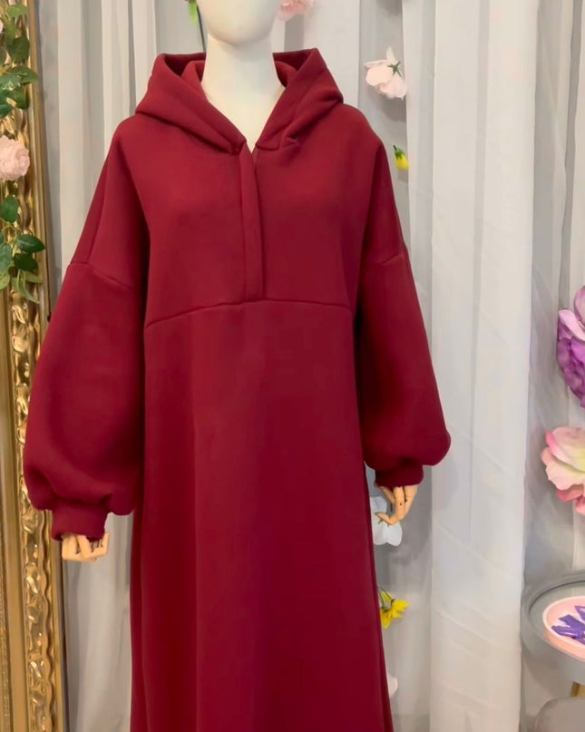 Thermo-Hoodie Abaya * 135 cm