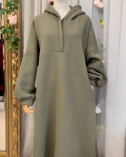 Thermo-Hoodie Abaya * 135 cm
