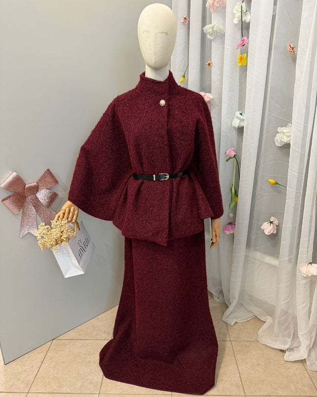 Zweiteiler Rock & Poncho