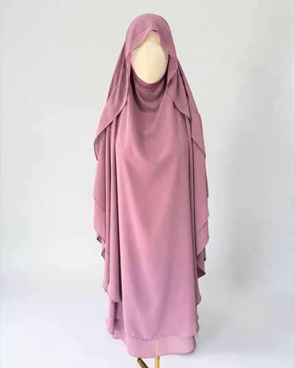 Hafsa | Maxi-Khimar mit Klappe