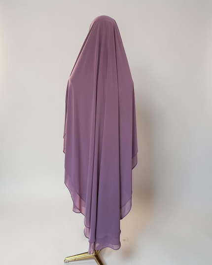 Hafsa | Maxi-Khimar mit Klappe