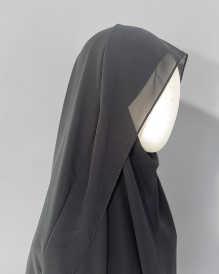 Hafsa | MIDI - Khimar mit Klappe