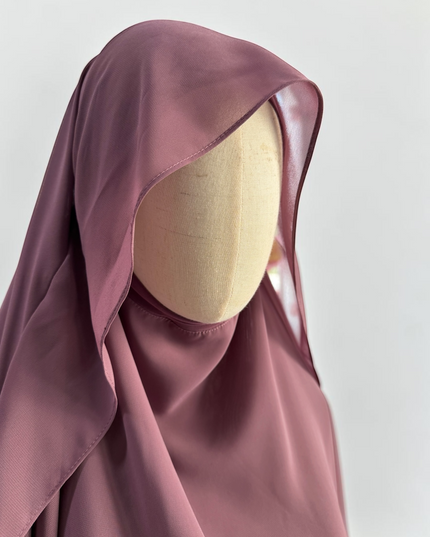 Hafsa | Maxi-Khimar mit Klappe