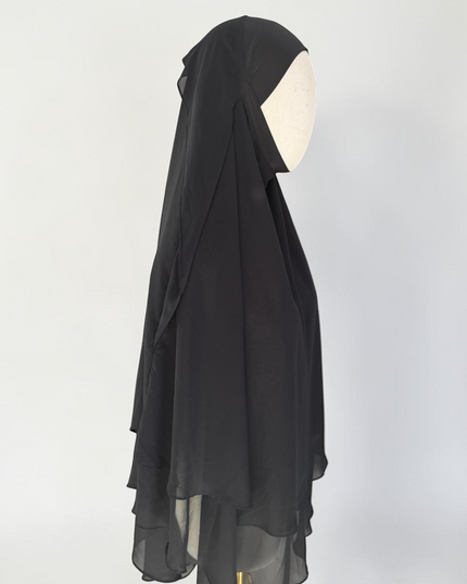 Hafsa | MIDI - Khimar mit Klappe
