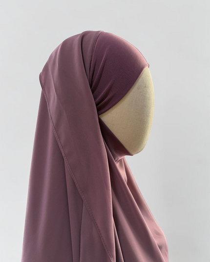 Hafsa | Maxi-Khimar mit Klappe