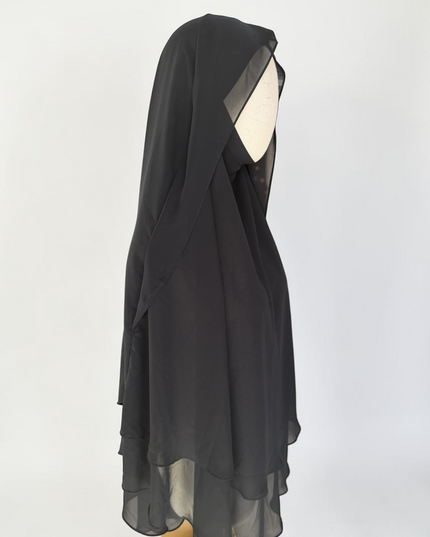 Hafsa | MIDI - Khimar mit Klappe