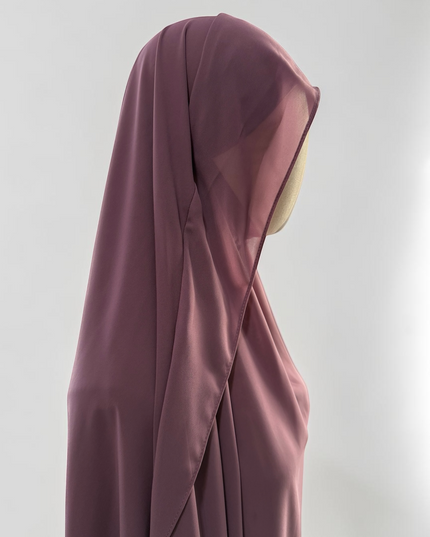 Hafsa | Maxi-Khimar mit Klappe