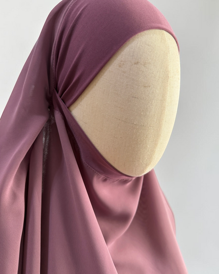 Hafsa | Maxi-Khimar mit Klappe