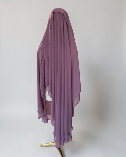 Hafsa | Maxi-Khimar mit Klappe