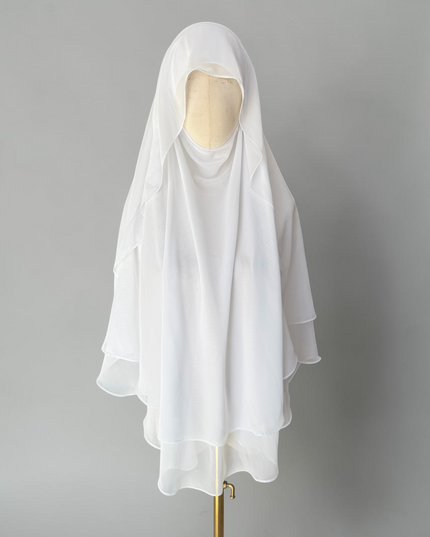 Hafsa | MIDI - Khimar mit Klappe