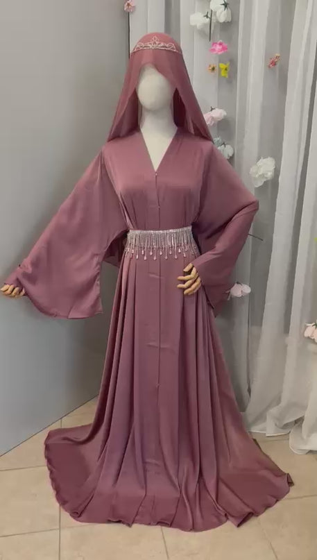 Abaya AZRA - Pink Blush