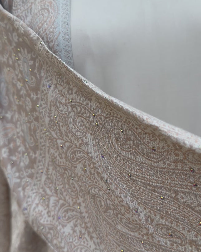 Beige Pashmina / 140 cm